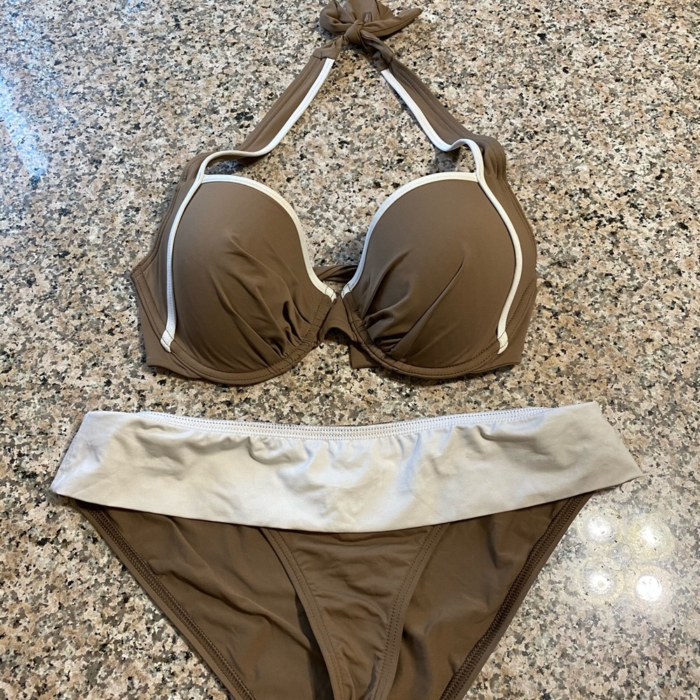 Two piece bathing suit